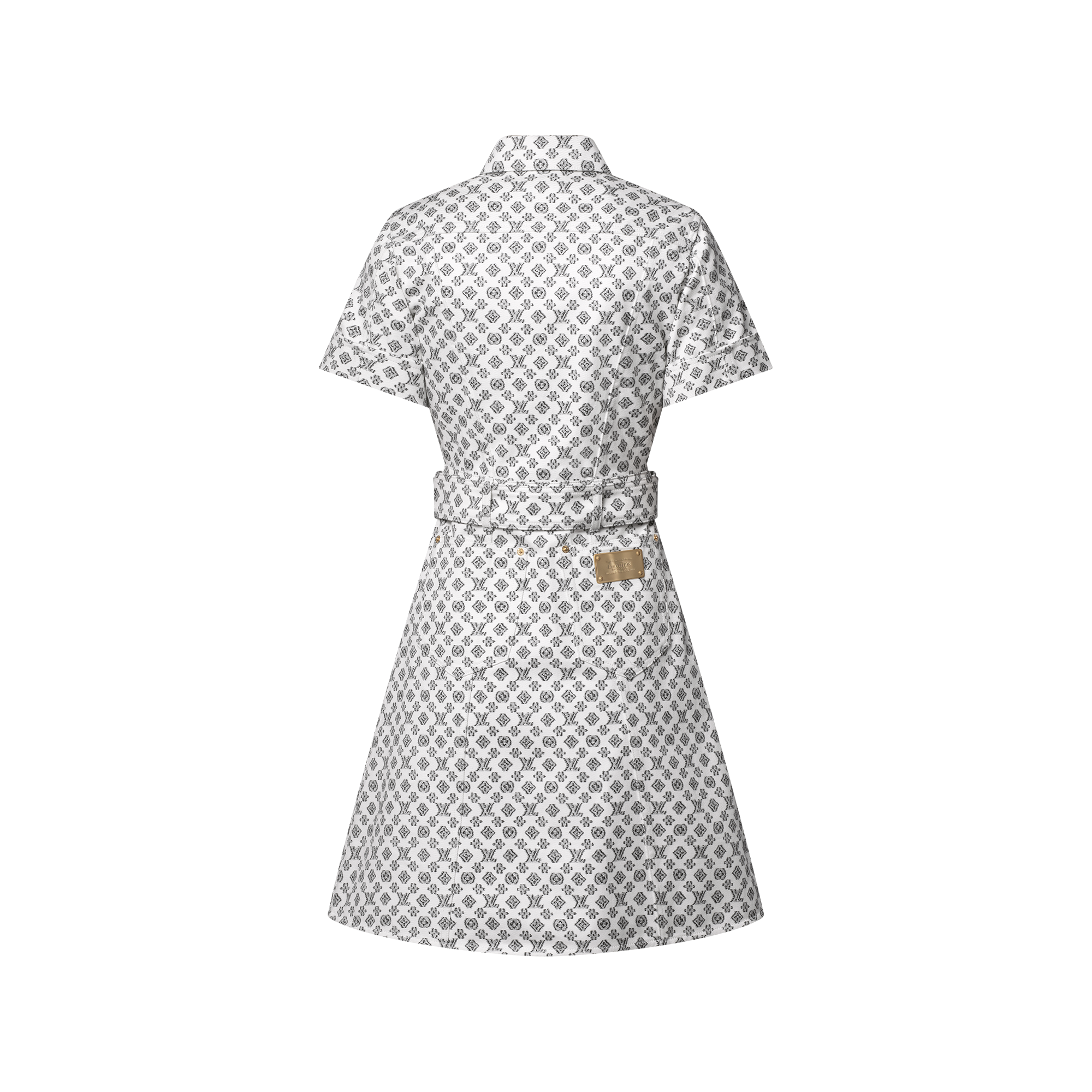 Robe chemise Blurry Monogram - Prêt-à-porter de luxe | Femme | LOUIS ...